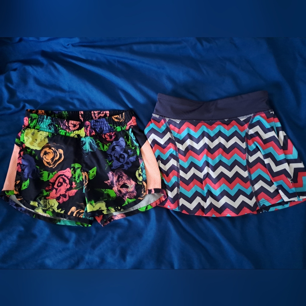 2 Pairs Of Girls Swim Shorts, 5T